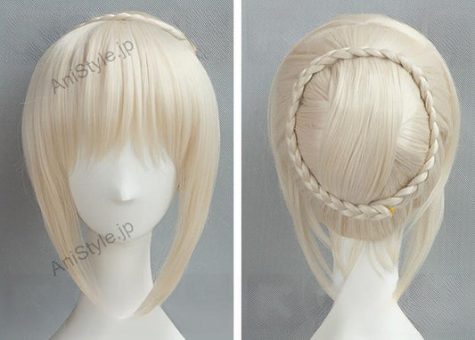 Fate/Grand Order FGO アルトリア・ペンドラゴン オルタ コスプレウィッグ リボンなし