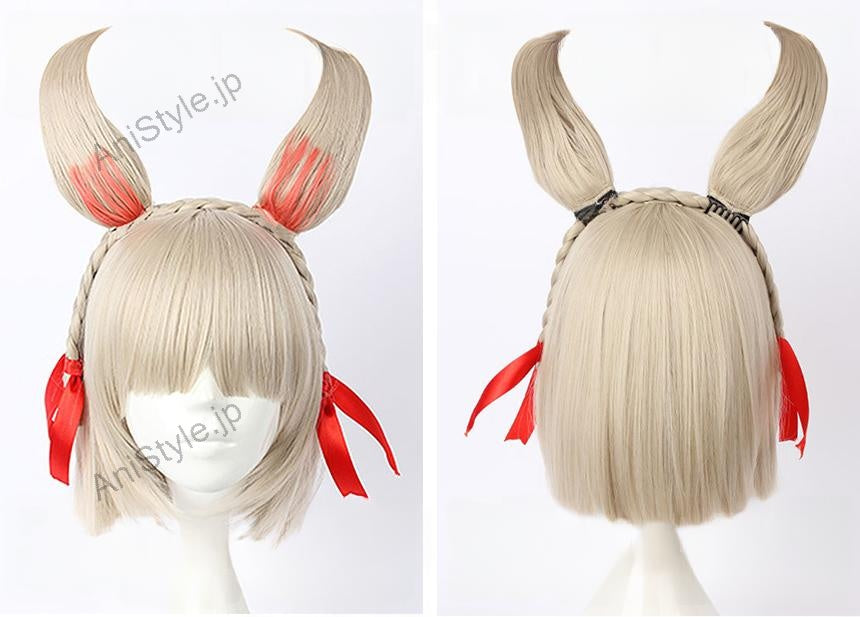 陰陽師　山兎（やまうさぎ）　コスプレウィッグ（耳含め）