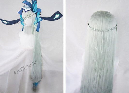 陰陽師　青行燈(あおあんどう)　コスプレウィッグ