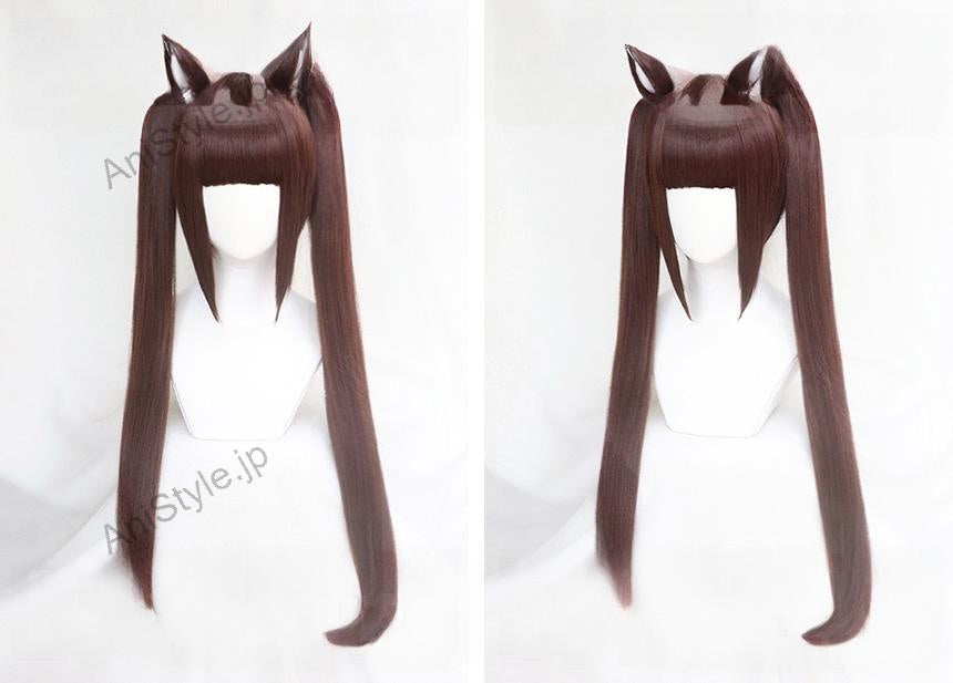 ネコぱら NEKOPARA ショコラ コスプレウィッグ 耳なし