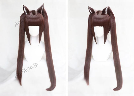 ネコぱら NEKOPARA ショコラ コスプレウィッグ 耳なし