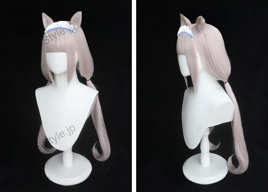 ネコぱら NEKOPARA バニラ コスプレウィッグ 耳付き