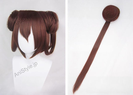 陰陽師 桃花妖（モモ） コスプレウィッグ