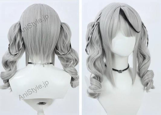 ホロライブ hololive Vtuber 沙花叉クロヱ 新衣装 コスプレウィッグ