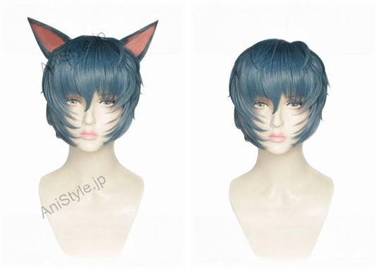 第五人格 IdentityV チェシャ 傭兵 ナワーブ・サベダー コスプレウィッグ  耳付き