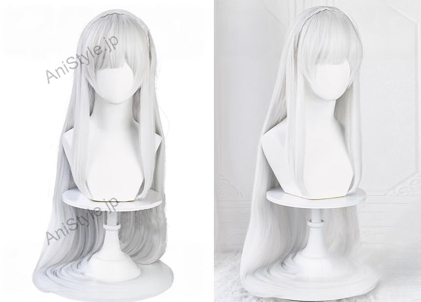 Re：ゼロから始める異世界生活　エミリア　コスプレウィッグ　髪飾りなし