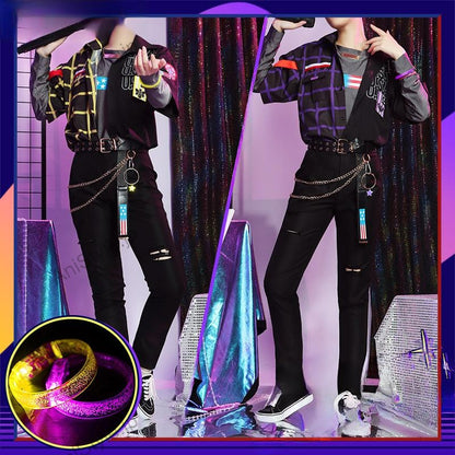 あんさんぶるスターズ!! あんスタ 7周年 Crazy:B UNDEAD カバー 「U.S.A.」ライブ衣装 コスプレ衣装