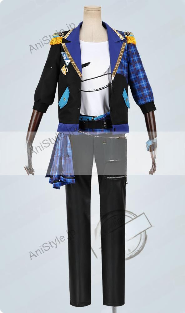 あんさんぶるスターズ! 復刻スカウト Trickstar編 氷鷹北斗 コスプレ衣装（合皮パンツ）