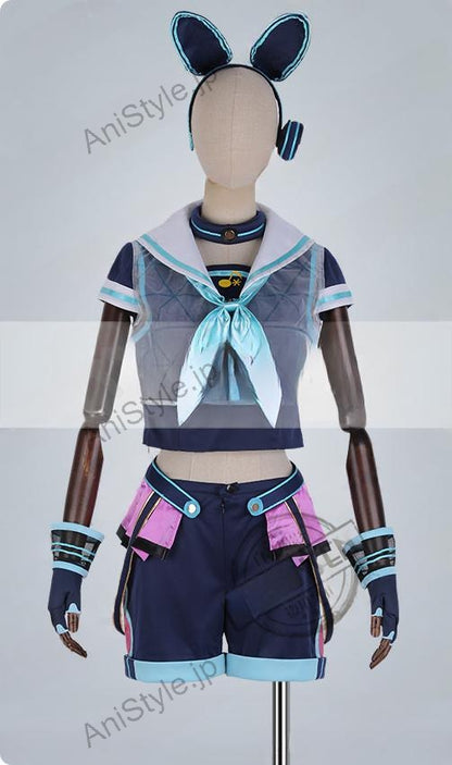 あんさんぶるスターズ! アミューズメント☆ネコとウサギのライブパーティ 仁兎なずな コスプレ衣装