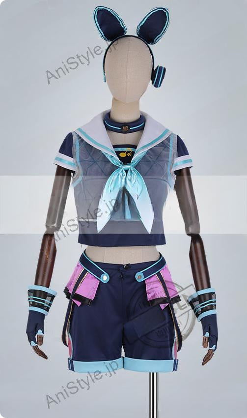 あんさんぶるスターズ! アミューズメント☆ネコとウサギのライブパーティ 仁兎なずな コスプレ衣装
