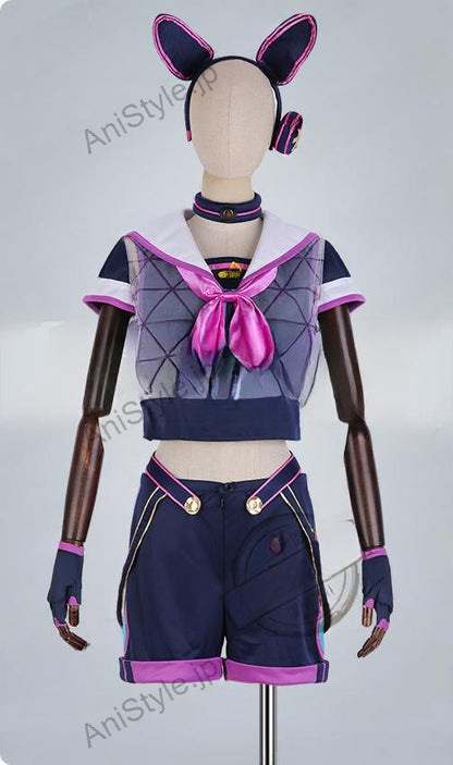 あんさんぶるスターズ! アミューズメント☆ネコとウサギのライブパーティ 真白友也 コスプレ衣装