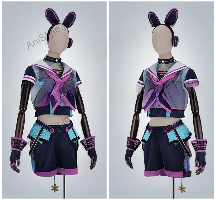 あんさんぶるスターズ! アミューズメント☆ネコとウサギのライブパーティ 紫之創 コスプレ衣装