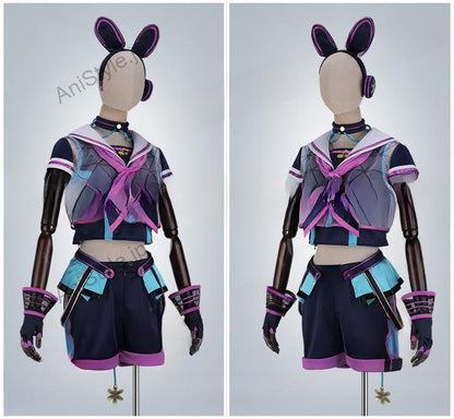 あんさんぶるスターズ! アミューズメント☆ネコとウサギのライブパーティ 紫之創 コスプレ衣装