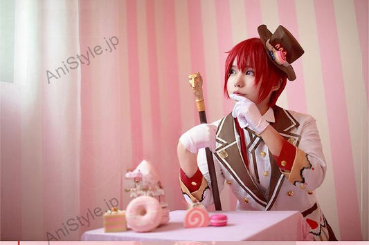 あんさんぶるスターズ スカウト！フルーツパーラー 朱桜司 コスプレ衣装