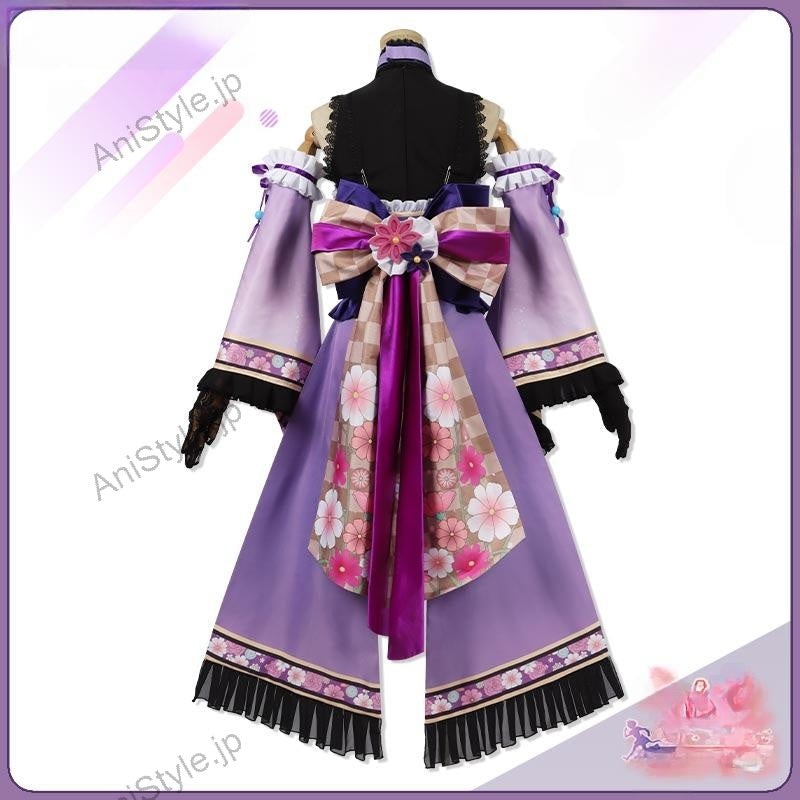 ウマ娘プリティーダービー 「晩秋、囃子響きたる」 ゴールドシチー 和服 コスプレ衣装