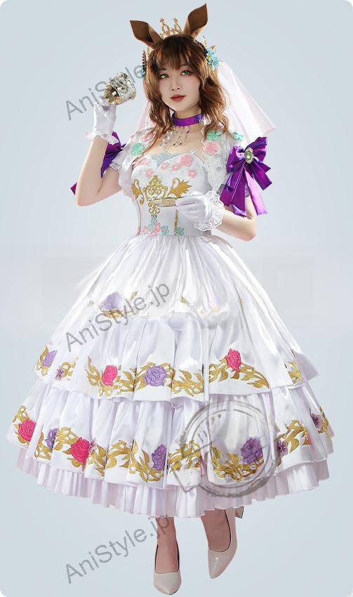 ウマ娘プリティーダービー オートクチュール・メモリー アストンマーチャン 新衣装 コスプレ衣装