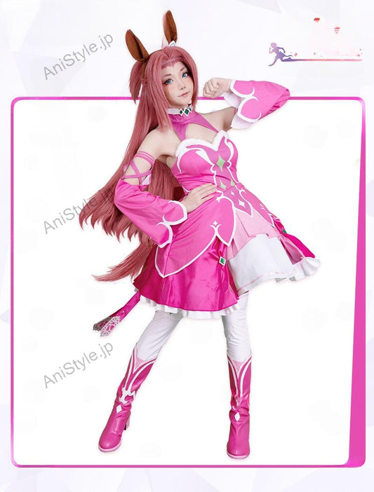 ウマ娘プリティーダービー カワカミプリンセス 勝負服 コスプレ衣装