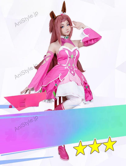 ウマ娘プリティーダービー カワカミプリンセス 勝負服 コスプレ衣装