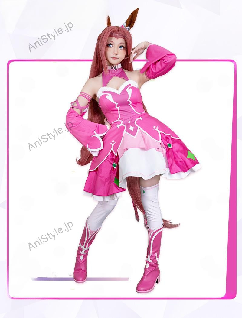 ウマ娘プリティーダービー カワカミプリンセス 勝負服 コスプレ衣装