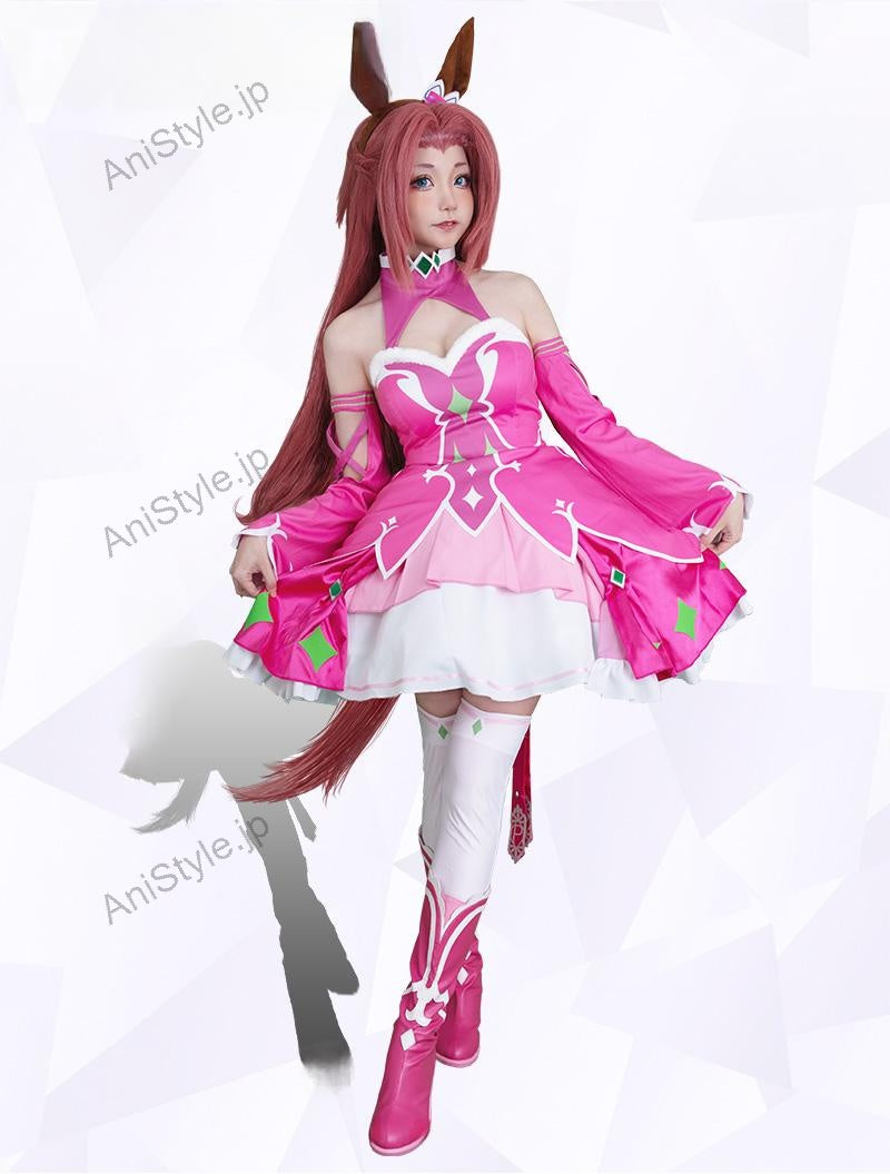 ウマ娘プリティーダービー カワカミプリンセス 勝負服 コスプレ衣装