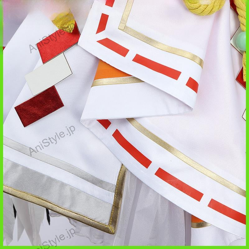 ウマ娘プリティーダービー キタサンブラック 新衣装 [真打・慶鶴之志]  巫女風 コスプレ衣装