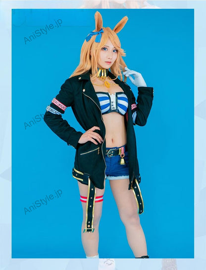 ウマ娘プリティーダービー ゴールドシチー 勝負服 コスプレ衣装