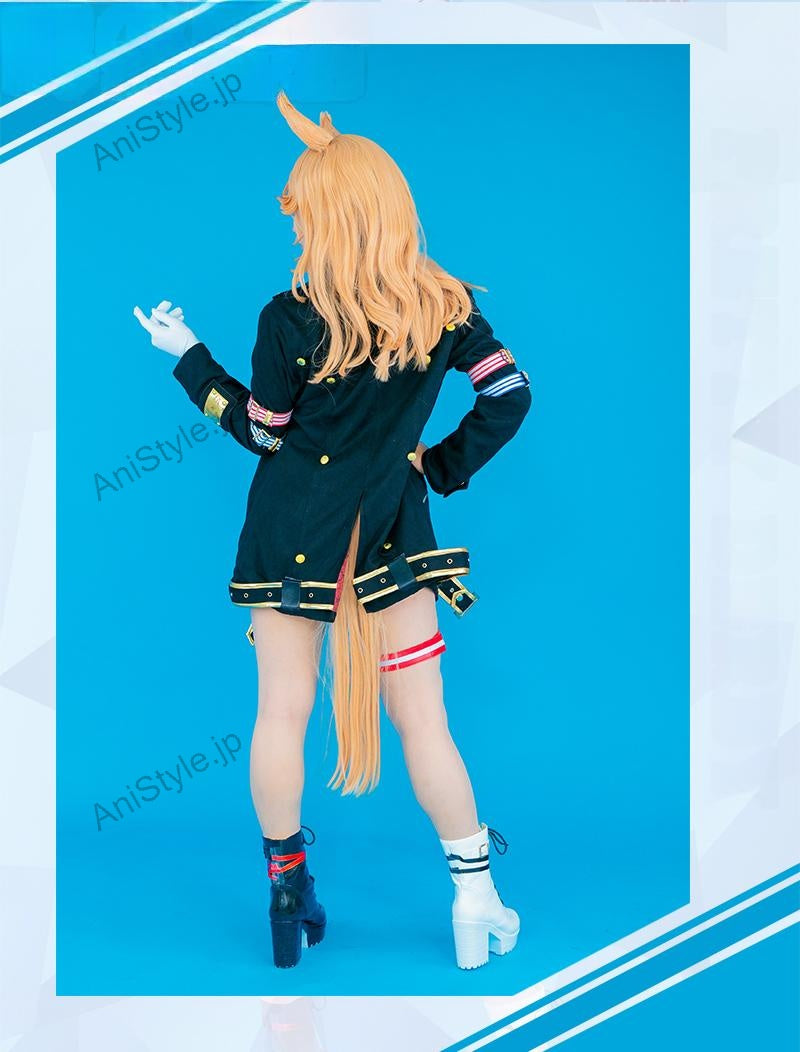 ウマ娘プリティーダービー ゴールドシチー 勝負服 コスプレ衣装