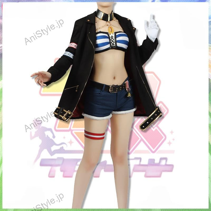 ウマ娘プリティーダービー ゴールドシチー 勝負服 コスプレ衣装