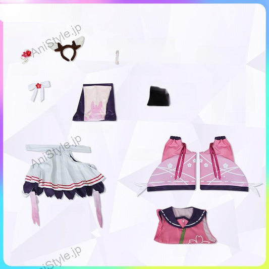 ウマ娘プリティーダービー サクラチヨノオー 勝負服 コスプレ衣装