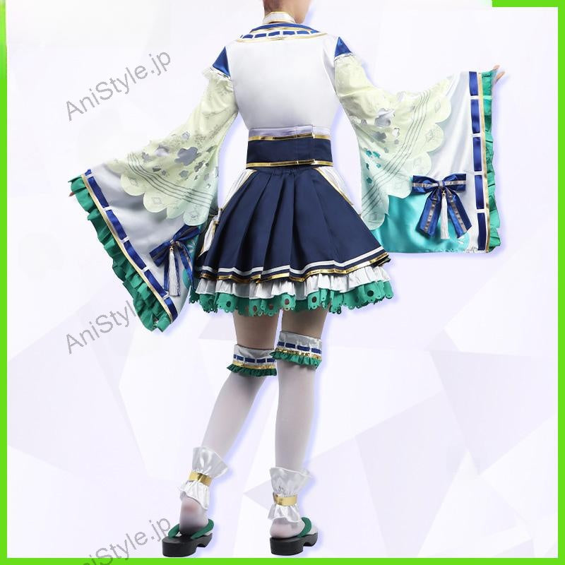 ウマ娘プリティーダービー サトノダイヤモンド 新衣装 [花形・弥栄之翠] 巫女風衣装 コスプレ衣装