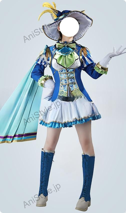 ウマ娘プリティーダービー シュヴァリエ・ブル サトノダイヤモンド コスプレ衣装