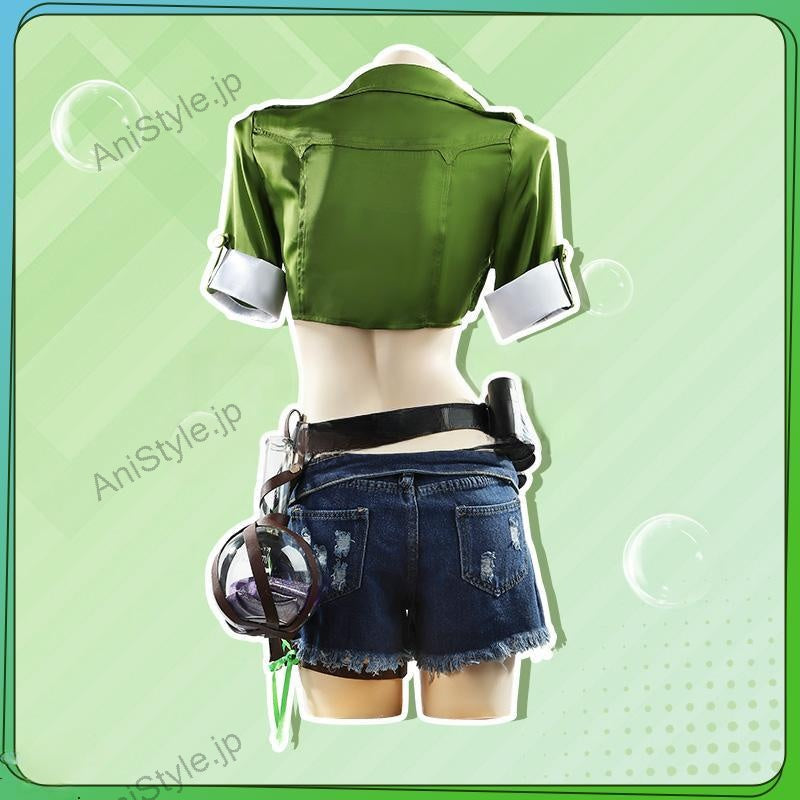 ウマ娘プリティーダービー Lunatic Lab アグネスタキオン 水着 コスプレ衣装 （ガラス瓶なし）