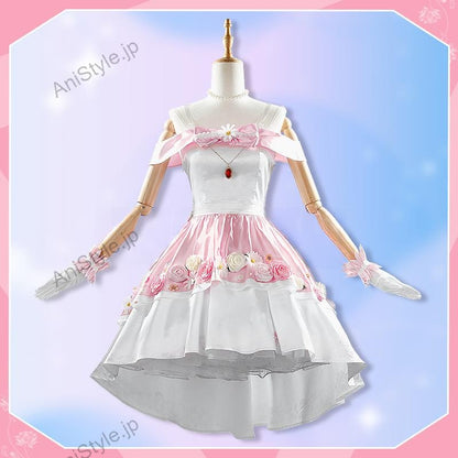 ウマ娘プリティーダービー Sweet Juneberry 花嫁 ニシノフラワー コスプレ衣装