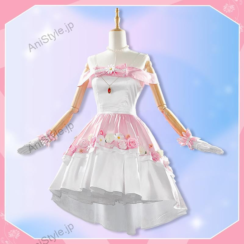 ウマ娘プリティーダービー Sweet Juneberry 花嫁 ニシノフラワー コスプレ衣装
