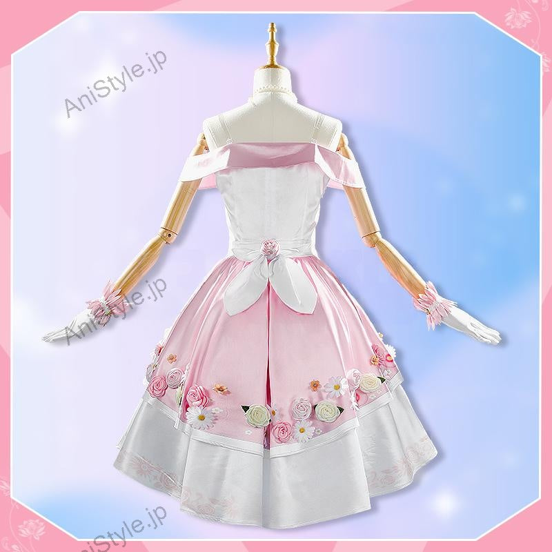 ウマ娘プリティーダービー Sweet Juneberry 花嫁 ニシノフラワー コスプレ衣装