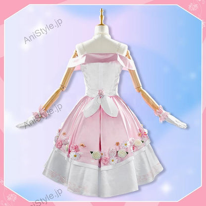 ウマ娘プリティーダービー Sweet Juneberry 花嫁 ニシノフラワー コスプレ衣装