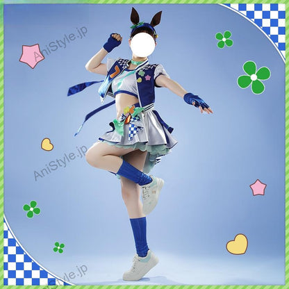 ウマ娘プリティーダービー [ブルー・タービュランス] マチカネタンホイザ 新衣装 コスプレ衣装