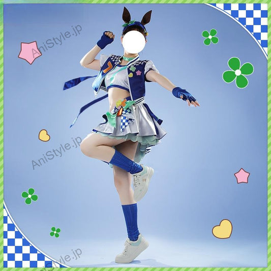 ウマ娘プリティーダービー [ブルー・タービュランス] マチカネタンホイザ 新衣装 コスプレ衣装