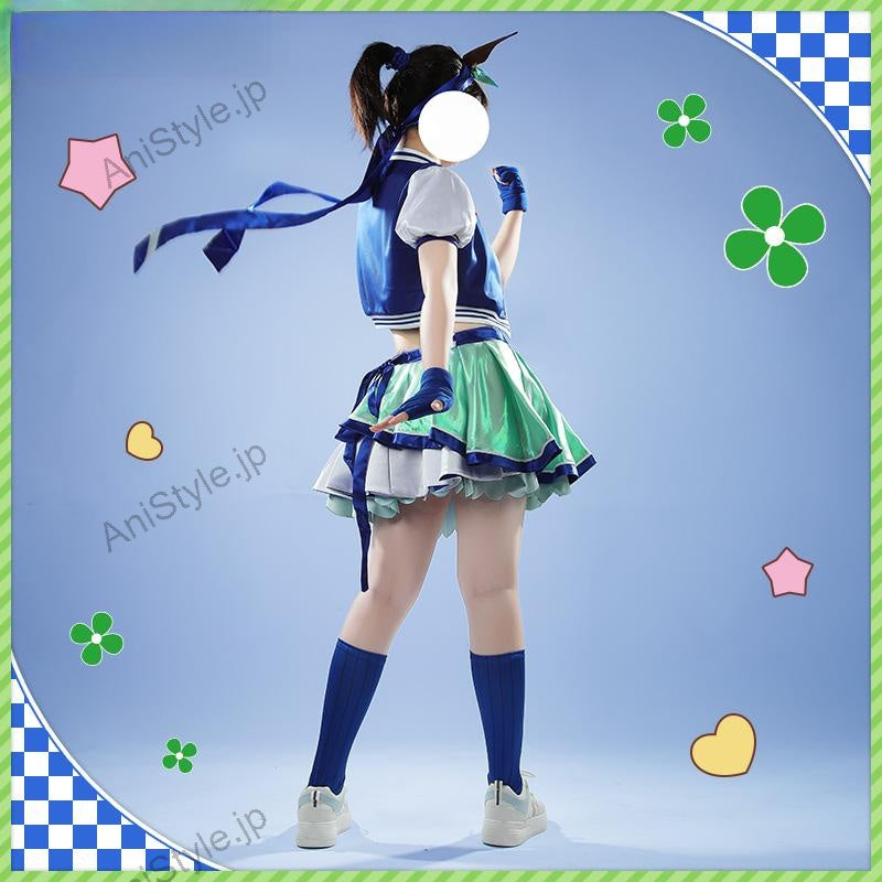 ウマ娘プリティーダービー [ブルー・タービュランス] マチカネタンホイザ 新衣装 コスプレ衣装