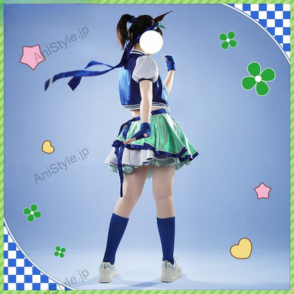 ウマ娘プリティーダービー [ブルー・タービュランス] マチカネタンホイザ 新衣装 コスプレ衣装