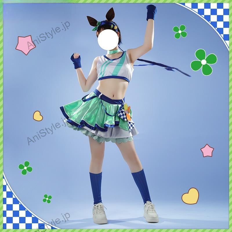 ウマ娘プリティーダービー [ブルー・タービュランス] マチカネタンホイザ 新衣装 コスプレ衣装