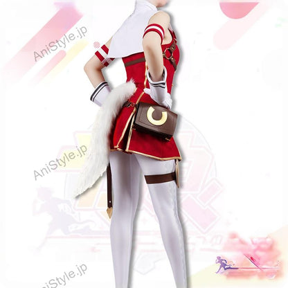 ウマ娘 プリティーダービー ゴールドシップ 勝負服 コスプレ衣装(カバン付き）