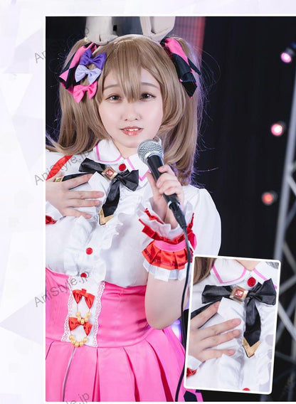 ウマ娘 プリティーダービー スマートファルコン 勝負服 コスプレ衣装(耳、尻尾付き）