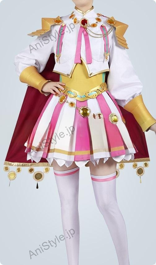 ウマ娘 プリティーダービー テイエムオペラオー 勝負服 コスプレ衣装 （耳、尻尾付き）