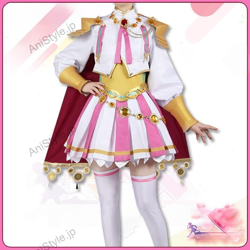 ウマ娘 プリティーダービー テイエムオペラオー 勝負服 コスプレ衣装 （耳、尻尾付き）
