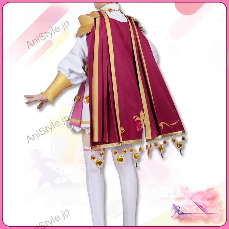 ウマ娘 プリティーダービー テイエムオペラオー 勝負服 コスプレ衣装 （耳、尻尾付き）