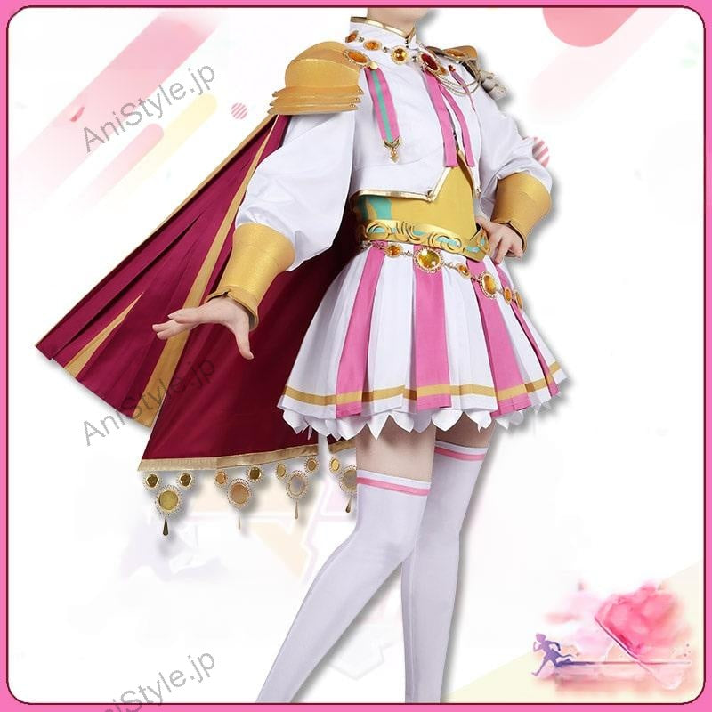 ウマ娘 プリティーダービー テイエムオペラオー 勝負服 コスプレ衣装 （耳、尻尾付き）