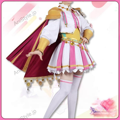ウマ娘 プリティーダービー テイエムオペラオー 勝負服 コスプレ衣装 （耳、尻尾付き）