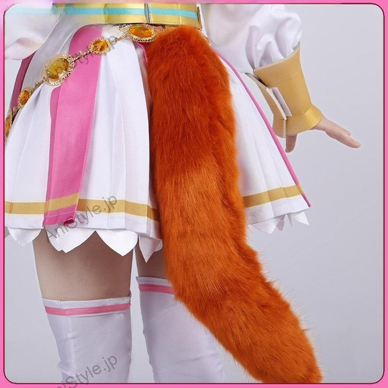 ウマ娘 プリティーダービー テイエムオペラオー 勝負服 コスプレ衣装 （耳、尻尾付き）