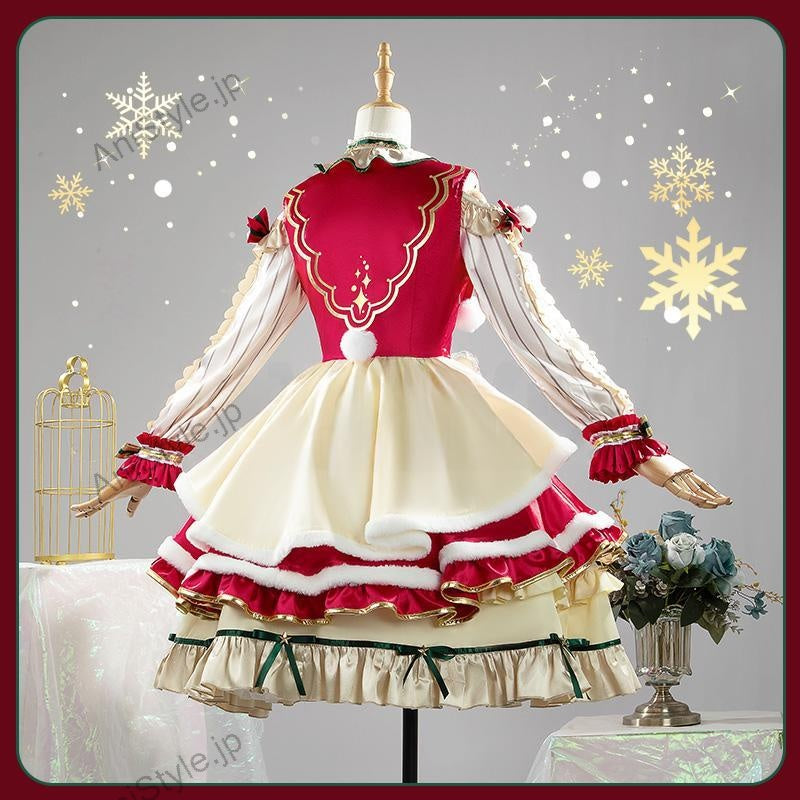 ウマ娘プリティーダービー  [清らに星澄むスノーロリィタ] メジロブライト クリスマス衣装  コスプレ衣装